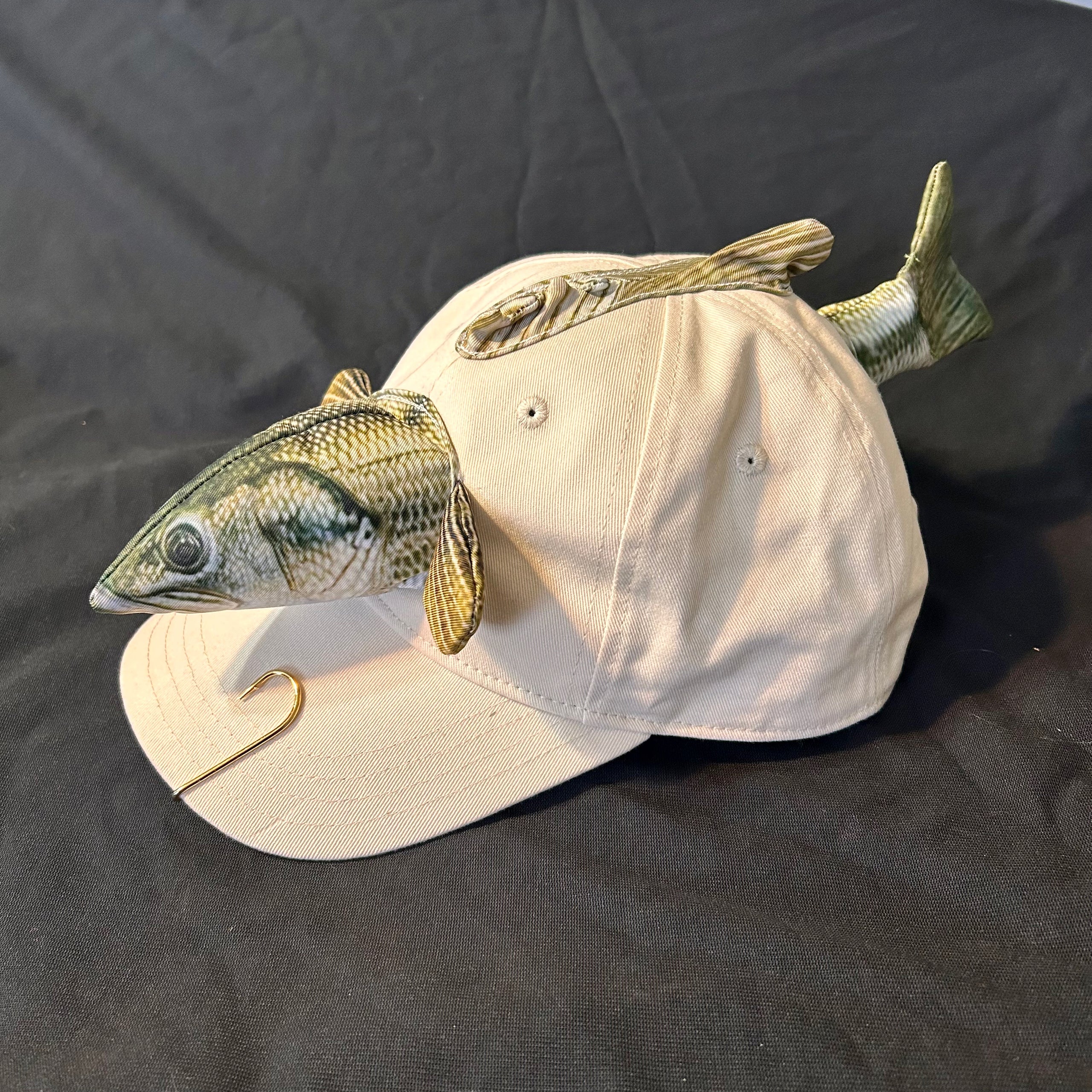 Beige Fish Hat Fishat LLC